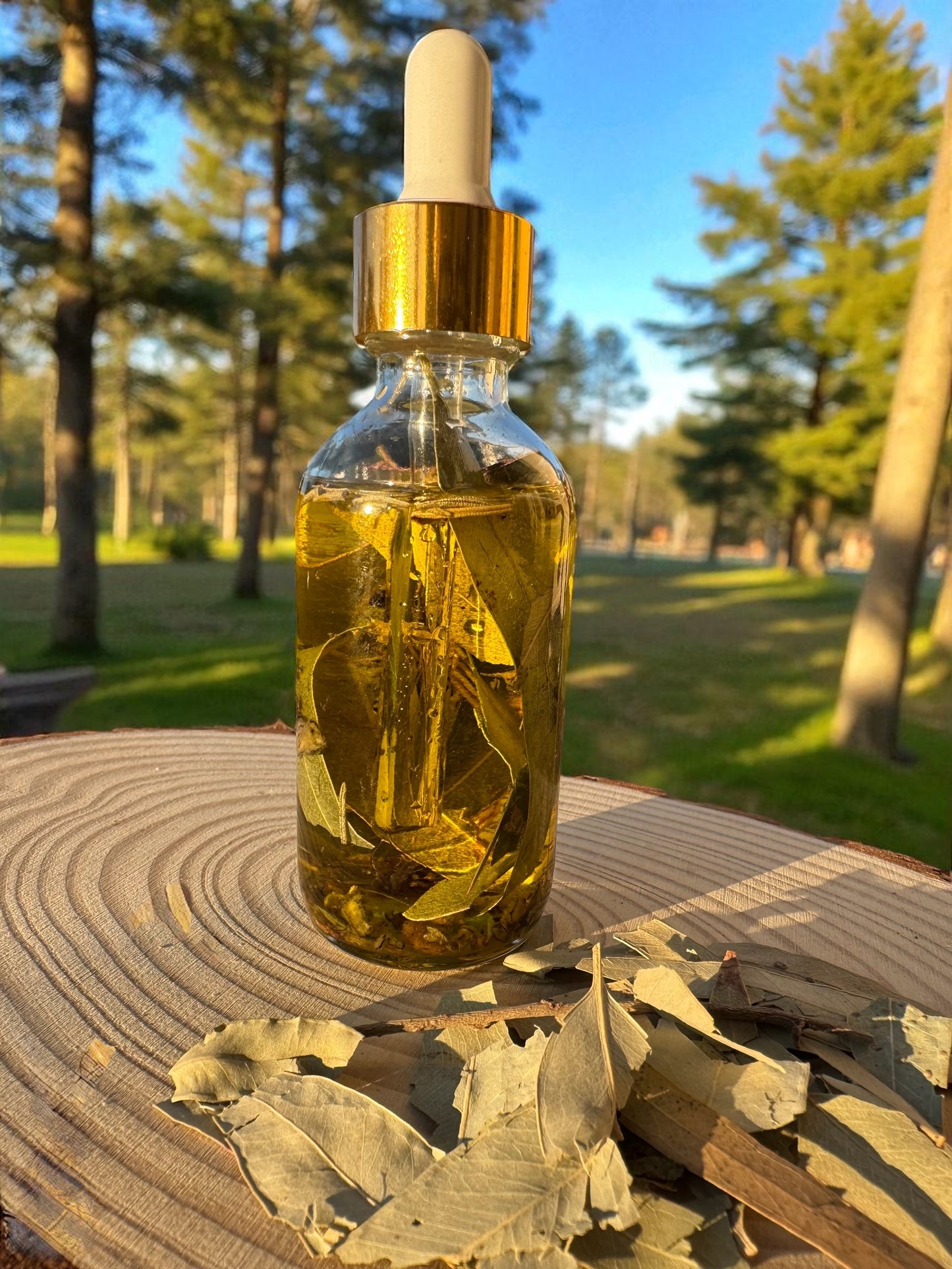 Open Air - Herbal Chest & Sinus Oil for Congestion Relief 2oz.