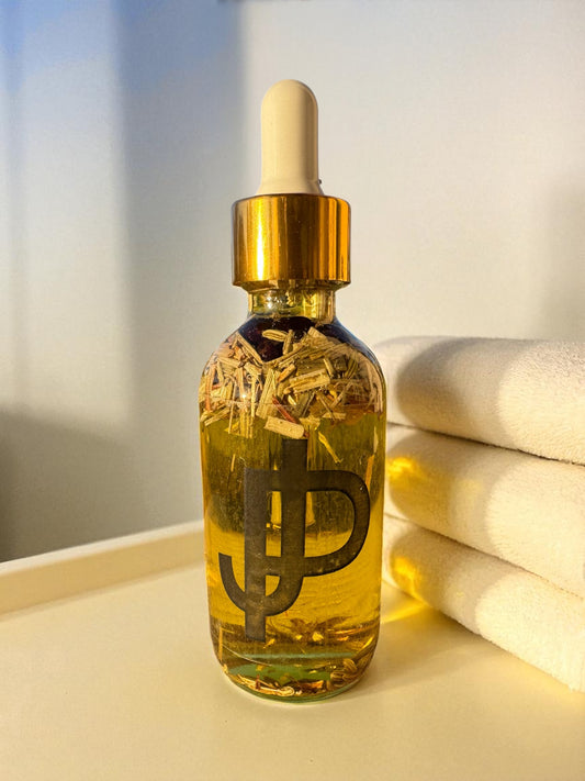 Lymph Love - Herbal Body Oil for Lymphatic Drainage, Detox & Circulation 2oz.