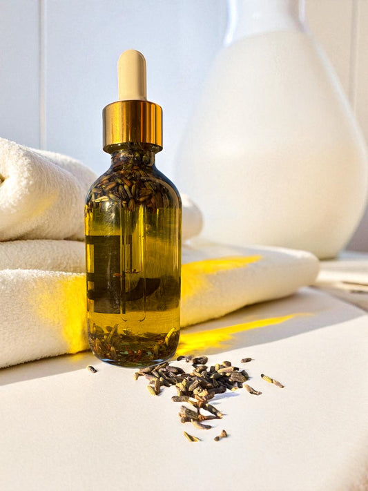 Cozy Cloud - Powder Fresh Body Oil Infused with Lavender 2oz.