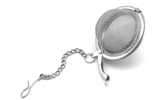 Extra fine mesh tea infuser for loose leaf tea