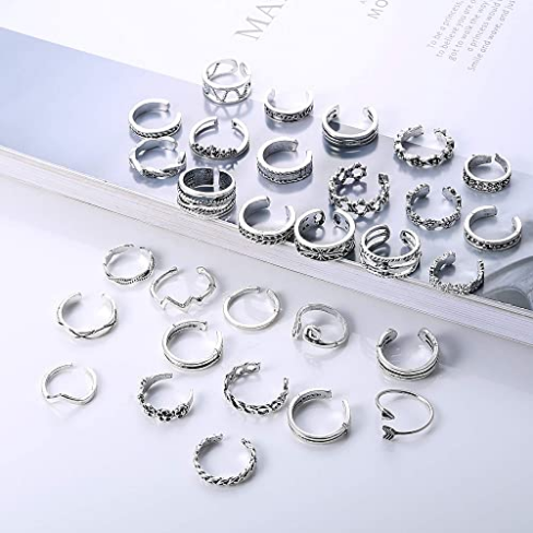 Toe Rings - 4pc for $20