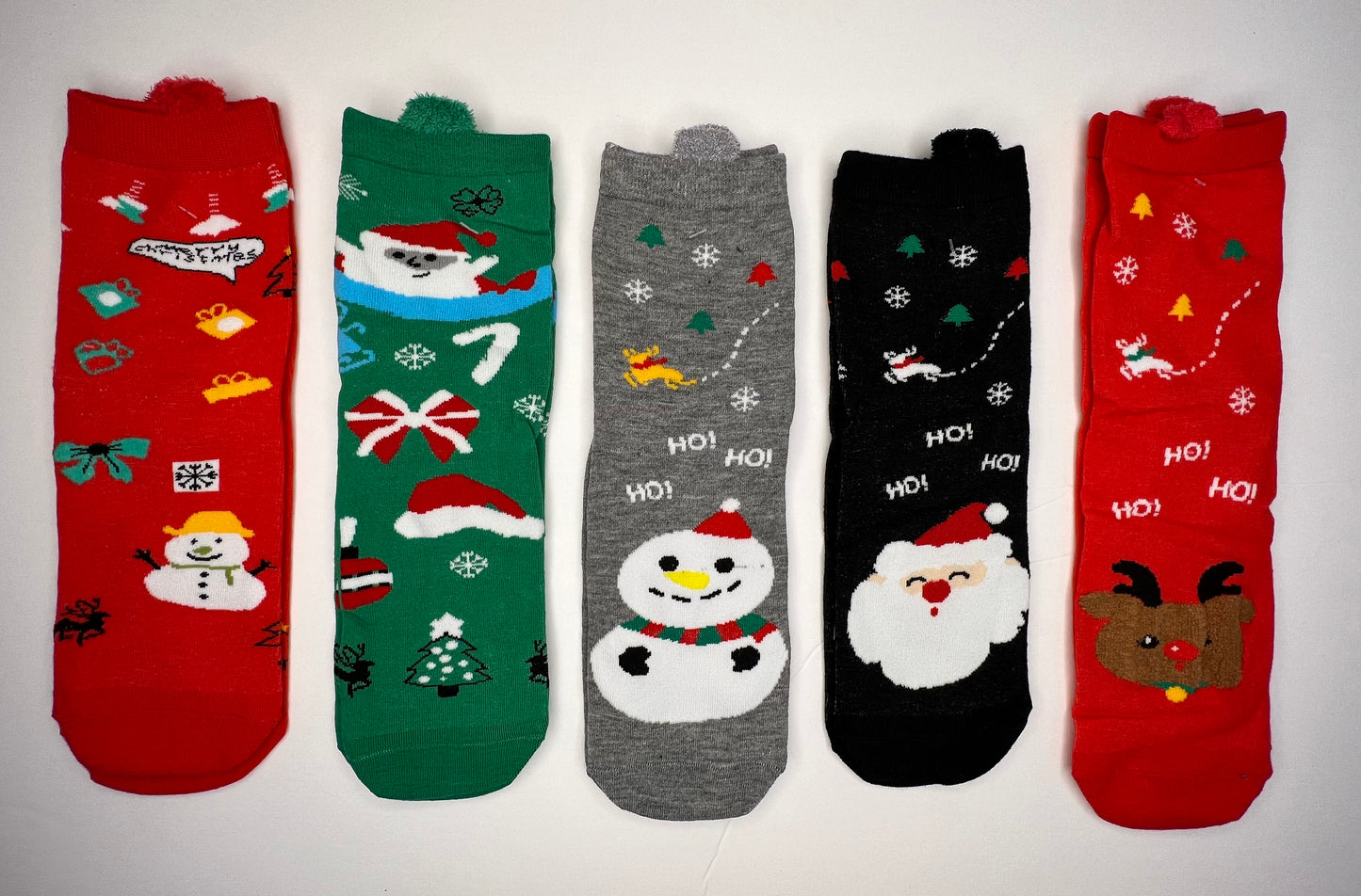Holiday Socks - 5 pack
