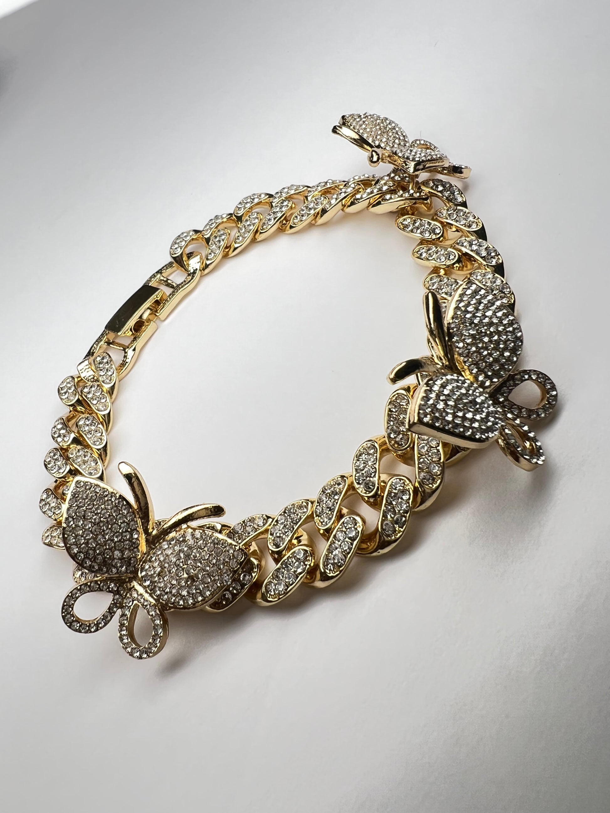 Cuban link sales anklet gold