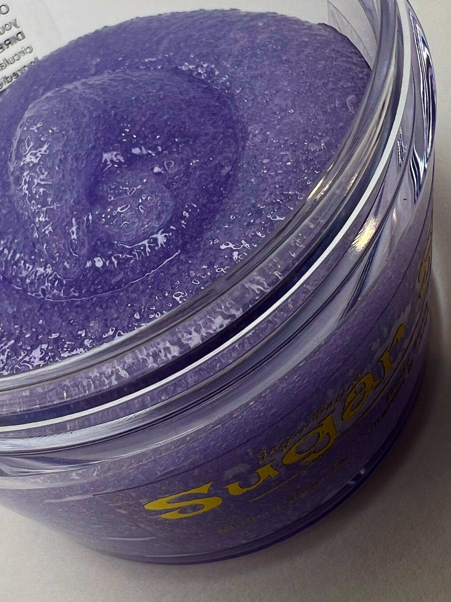 Jay’s Paws Luxury Sugar Scrub - with Vitamin E, Jojoba Oil, Argan Oil. -Paraben-Free Mint and Lavender Scented