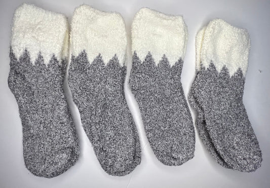 Fluff Socks - Chill Gray